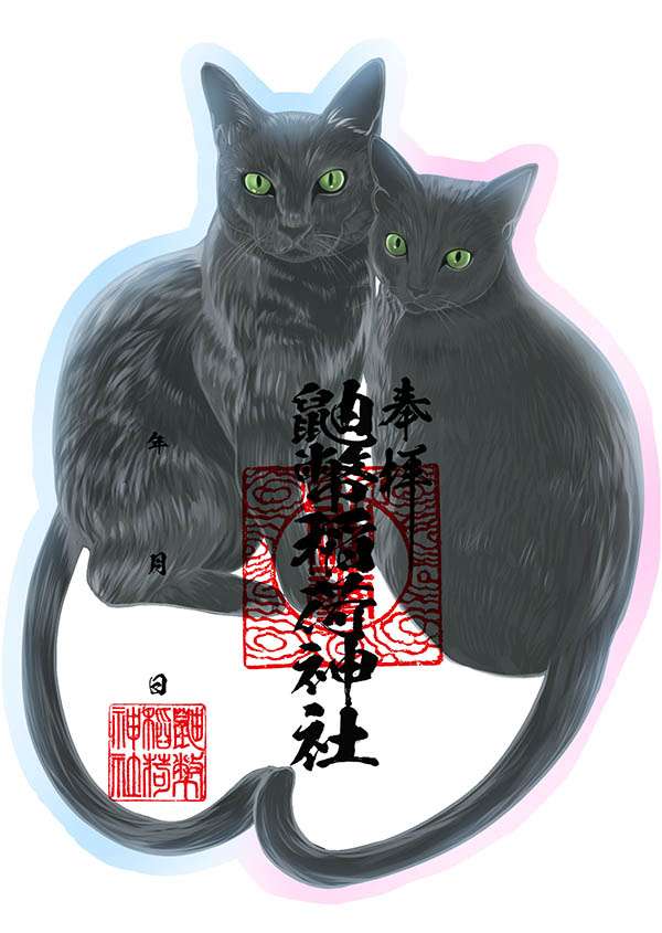 鼬幣稲荷神社(いたちべいいなりじんじゃ) 社務猫シル　限定アクリル御朱印帳 ⛩鼬幣稲荷神社(いたちべいいなりじんじゃ)[公式]⛩ (@itachibeiinari
